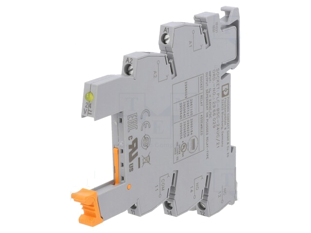 Socket; op DIN-rail Socket; op DIN-rail